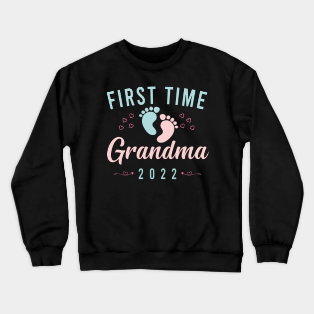 First time grandma Est 2022 Promoted To New Grandma Mimi Crewneck Sweatshirt by aimed2